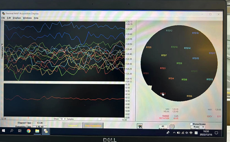 晶圆发热盘测试